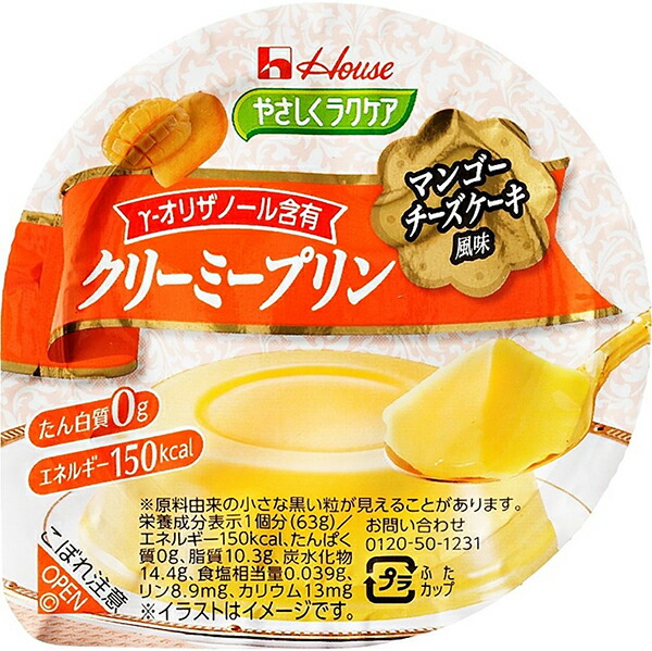 ハウス食品株式会社 やさしくラクケア クリーミープリン マンゴーチーズケーキ風味 63g 48個セット たんぱく質 G 商品発送まで6 10日間程度かかります この商品は注文後のキャンセルができません Kanal9tv Com