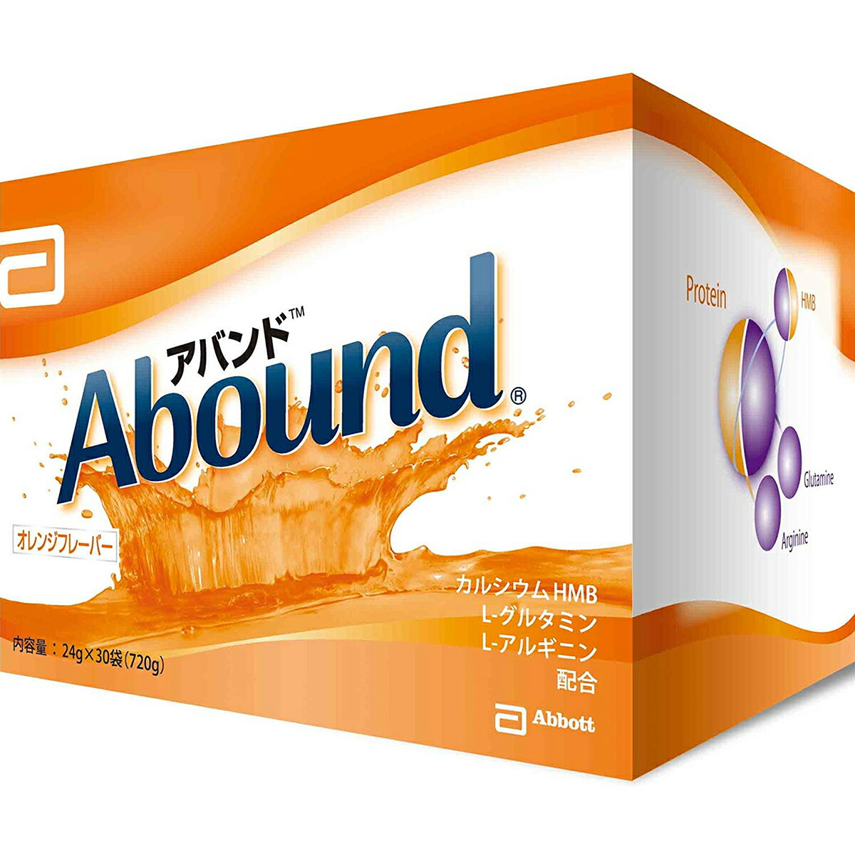 【今日このごろ尖んがり4倍好いかげんに】アボットジャパン株式会社アバンド オレンジ色フレーバー 30袋入＜アミノ酸：CaHMB・L-グルタミン・L-アルギニン＞【たんぽぽ薬房】（送りとどけるまで7～14協議事項です・ご申し付ける後のとり止めるは出来ません）