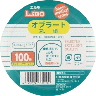 【3％OFFクーポン 4/4 20:00～4/10 01:59迄】【送料無料】【お任せおまけ付き♪】 日進医療器株式会社　Nオブラート丸型 100枚入×60個セット【限定：日進医療器サンプル付】【△】