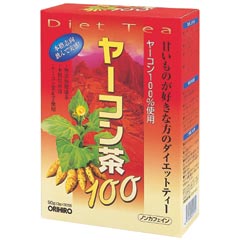 【本日ポイント4倍相当】【送料無料】【お任せおまけ付き♪】オリヒロ株式会社ヤーコン100　3g&times;30包&times;10個セット【△】｜神戸たんぽぽ薬房