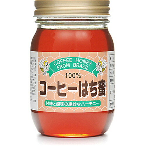 【本日ポイント4倍相当】【送料無料】【お任せおまけ付き♪】 株式会社サンフローラ 　コーヒーの花のはち蜜　[ビン入り]500g入×6本セット ＜100％ブラジル産天然はちみつ・純正蜂蜜＞ 【北海道・沖縄は別途送料必要】【△】