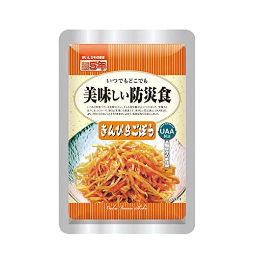 【本日ポイント4倍相当】【送料無料】【お任せおまけ付き♪】アルファフーズ株式会社UAA食品　きんぴらごぼう75g&times;５０P※需要が高まっておりますため、お届けまでお時間がかかる場合がございます※【△】｜神戸たんぽぽ薬房
