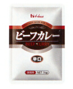 【3％OFFクーポン 4/14 20:00～4/17 09:59迄】【送料無料】【お任せおまけ付き♪】 ハウス食品株式会社 ビーフカレー（辛口）　1kg×6入×2 （発送までに7～10日かかります・ご注文後のキャンセルは出来ません）【RCP】【△】
