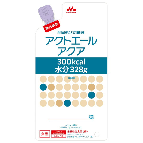 【今日このごろ尖んがり4倍好いかげんに】【貨物輸送無料】株式会社クリニコ半固形体状流れ食アクトエールアクア 300キロカロリー 400g×20袋仕掛ける【△】 介護食-介護用品-医薬品・コンタクト・介護