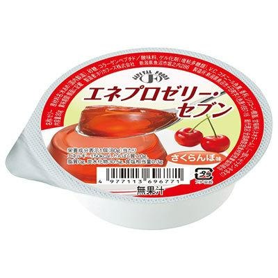 【本日ポイント4倍相当】【送料無料】ホリカフーズ株式会社 エネプロゼリー・セブン　さくらんぼ味 80g×24個 【△】