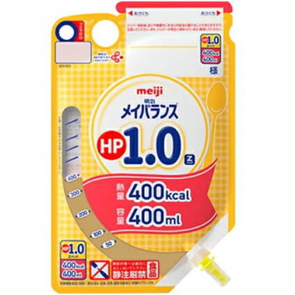 【3％OFFクーポン 4/4 20:00～4/10 01:59迄】【送料無料】 株式会社明治 明治メイバランスHP1.0Z400K　400ml×12個入＜流動食シリーズ＞ (商品発送まで6-10日間程度かかります)(この商品は注文後のキャンセルができません)【RCP】【△】