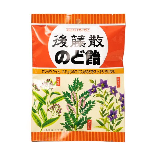 【楽天市場】【本日楽天ポイント4倍相当】【送料無料】入江製菓株式会社 後藤散のど飴 80g【RCP】【 】：神戸たんぽぽ薬房