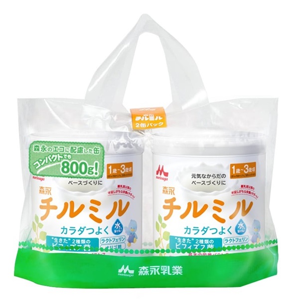 【3％OFFクーポン 4/14 20:00～4/17 09:59迄】【送料無料】 森永乳業株式会社 森永チルミル 大缶2缶パック 800g×2缶 【△】