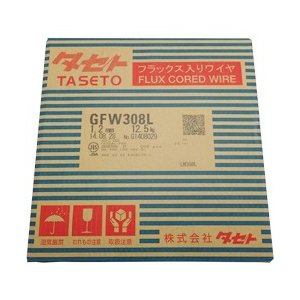 タセト ステンレスワイヤー GFW-309L フラックス入 φ1.2x12.5kg｜晃栄産業　店