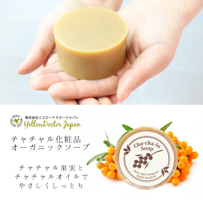 【Cha-cha-lu】 チャチャルソープ 【チャチャル シーバックソーン サジー モンゴル チャチャル化粧品 保湿 洗顔石鹸 石鹸 しっとり 天然由来 オーガニック チャチャルオイル スキンケア】 在庫処分