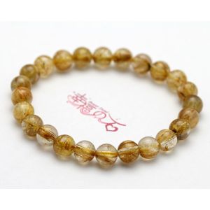 ⭐︎【天然】ゴールドタイチンルチル クォーツ ブレスレット バングル 85g ⭐︎【天然】ゴールドタイチンルチル クォーツ ブレスレット