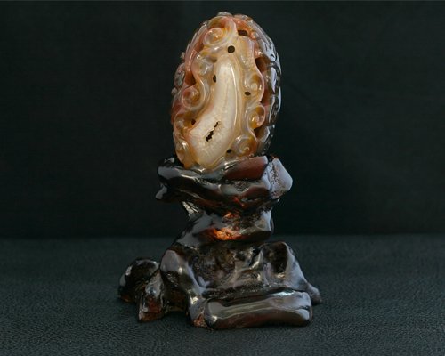 楽天市場】天然石瑪瑙置物|メノウ 貔貅|亀|ヒキュウ置物