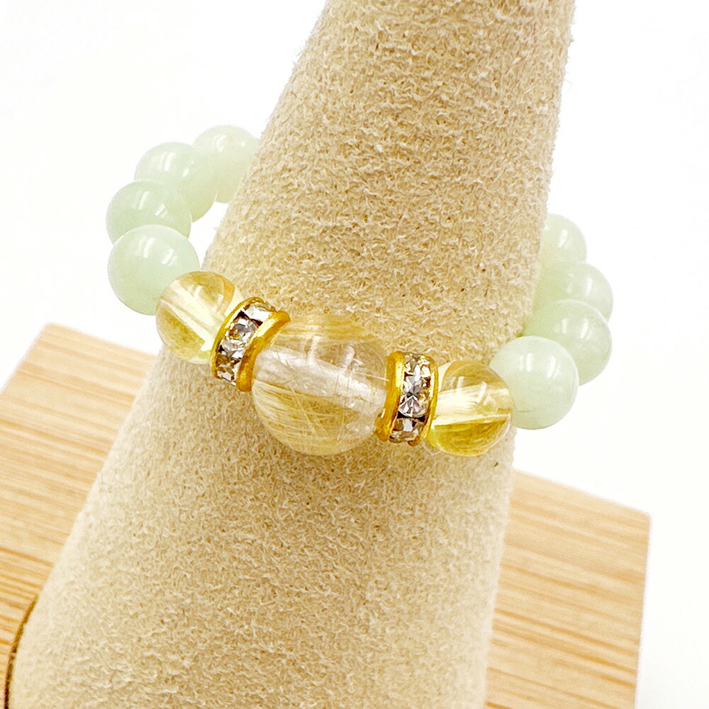 楽天市場】パワーストーン ストラップ ルチルクォーツ 水晶 ストラップ