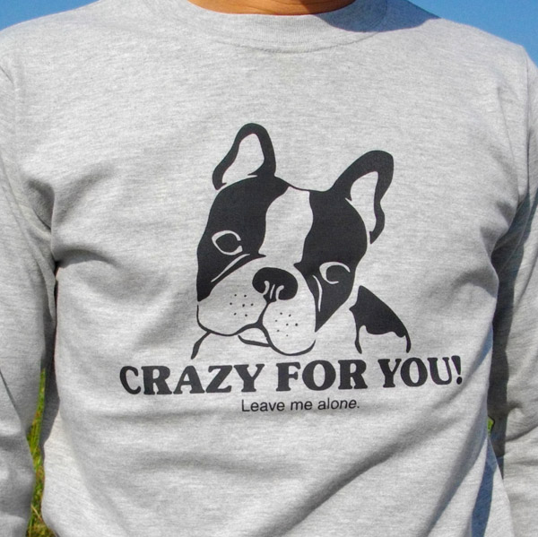 楽天市場 フレンチブルドッグ Crazy For You アニマル ロングtシャツ フレブルロンt 長袖 プリント Tシャツ ティーシャツ Tシャツ プレゼント ギフト 犬 Lt Dog02 Koufukuyaブランド 送料込 送料無料 おもしろtシャツ プレゼント幸服屋 楽天市場 フレンチブルドッグ Crazy For You アニマル ロングtシャツ フレブルロンt 長袖 プリント Tシャツ ティーシャツ Tシャツ プレゼント ギフト 犬 Lt Dog02 Koufukuyaブランド 送料込 送料無料 おもしろtシャツ プレゼント幸服屋