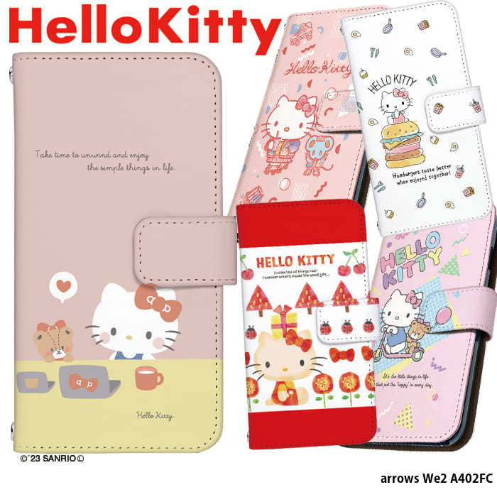 Hello Kitty システム手帳 透明青 - メルカリ