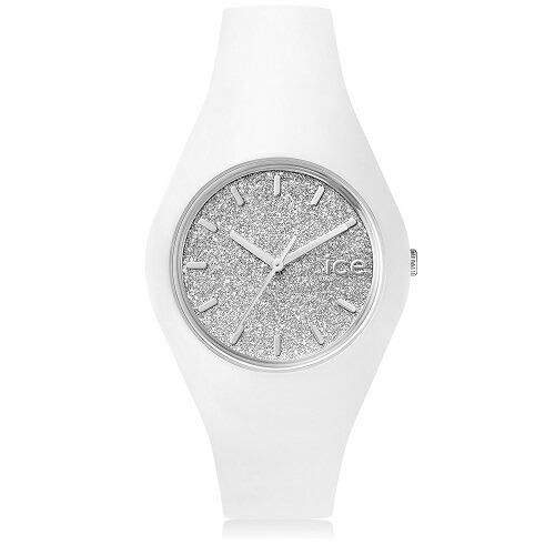 人気絶頂 2年保証 アイスウォッチ Ice Watch 腕時計 Ice Glitter ホワイト シルバー 100m防水 ユニセックス Ice Gt Wsr U S 15 メンズ レディース Smtb M 輝く高品質な Azurpiscines68 Fr