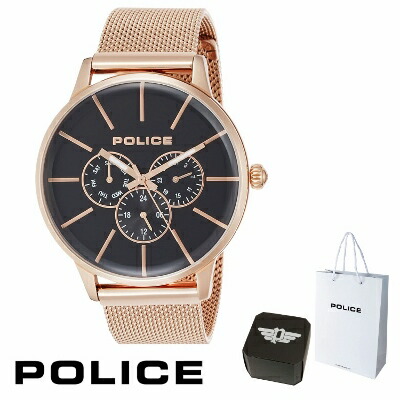 ウオッチ 警察当局 POLICE SWIFT 14999JSR 14999JSR/02MM デイデイト 24第四次元計 石英 独居室式 メンズ ステンレス鋼 サクラ色ゴールド 黒いこと 成人男性 差し上げ物 差し上げ物 おすすめ 生まれ落ちる日 クリスマス バレンタイン 御祭り 置き目品 新品 貨物輸送無料