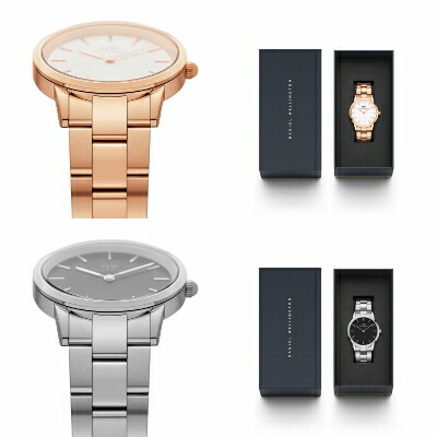 年保証 送料無料 新品 Daniel Wellington ダニエル ウェリントン ペア ウォッチ 2本 セット Dw 腕時計 Dw Dw Dw Dw Iconic Link アイコニック リンク 36mm 40mm ステンレス クォーツ 電池式 Smtb M Rvcconst Com