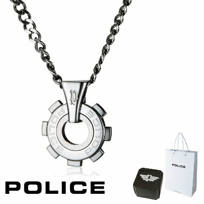 ネックレス ポリス POLICE REACTOR リアクター 24232PSS 24232PSS01 ペンダント ネックレス 歯車 ギア ステンレス 316L サージカルステンレス シルバー メンズ 芸能人 着用 モデル カタログ 掲載 男性 ギフト プレゼント 新品 正規品 8,316円