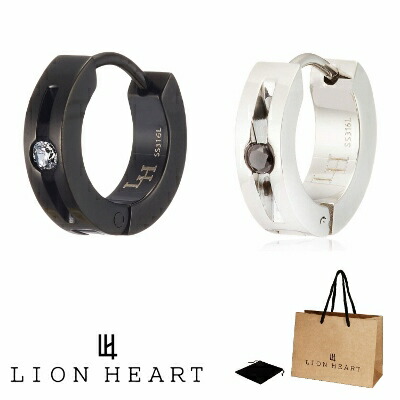 LION HEART ライオンハート ピアス LHMP002NYC 2点 セット 両耳 正規品 送料無料 ライオンハート LION HEART 2点セット 両耳用