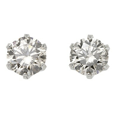 プラチナ PT900 1.0ct 天然 ダイヤモンド ピアス 2個セット 両耳用 レディース 日本製 鑑別付 DAPE-173PT 新品 送料無料 レディース 女性 ギフト プレゼント おすすめ 誕生日 クリスマス バレンタイン お祝い|光雅晶