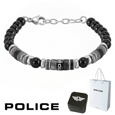 腕輪 警察当局 POLICE CYLINDRA シリンダーラ GB0083301 腕輪 ステンレス鋼 316L サージカルステンレス 石ころ メンズ 芸人 着付ける ひな形 商品目録 掲げる 成人男性 差し上げ物 差し上げ物 おすすめ 生まれ落ちる日 クリスマス バレンタイン 祝賀会 新品 定め事品