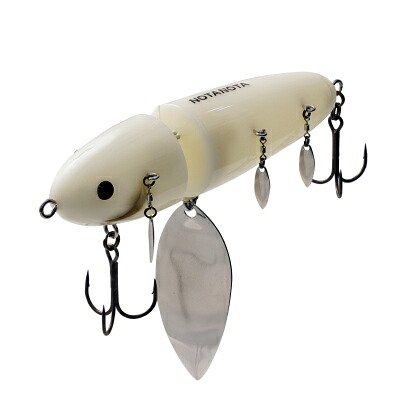 HIDE UP ハイドアップ Nota Nota ノタノタ ボーンホワイト Bone White #03 115粍 37g MADE IN JAPAN 日本製 とっ始めお水 2階建てバス魚釣り ルアー