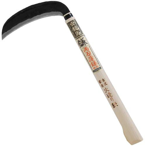 梅鉢龍馬 両刃薄鎌 表抜 180MM