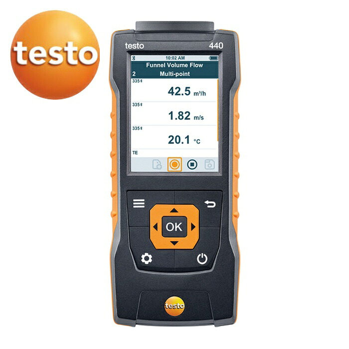 テストー マルチ環境計測器 testo 440 本体 (1個) 0560 4401