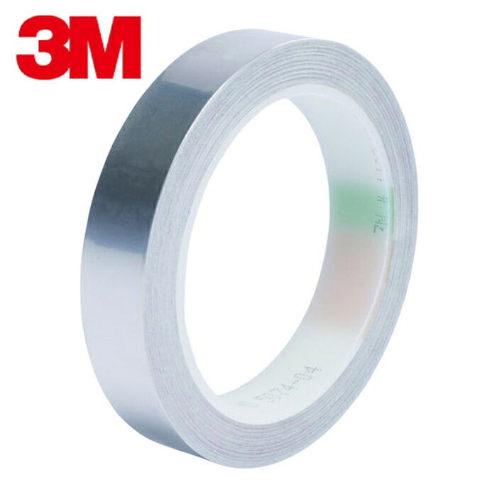 3M スリーエム 1183 19X3 導電性片面すずメッキ銅箔テープ 1183 (1巻)