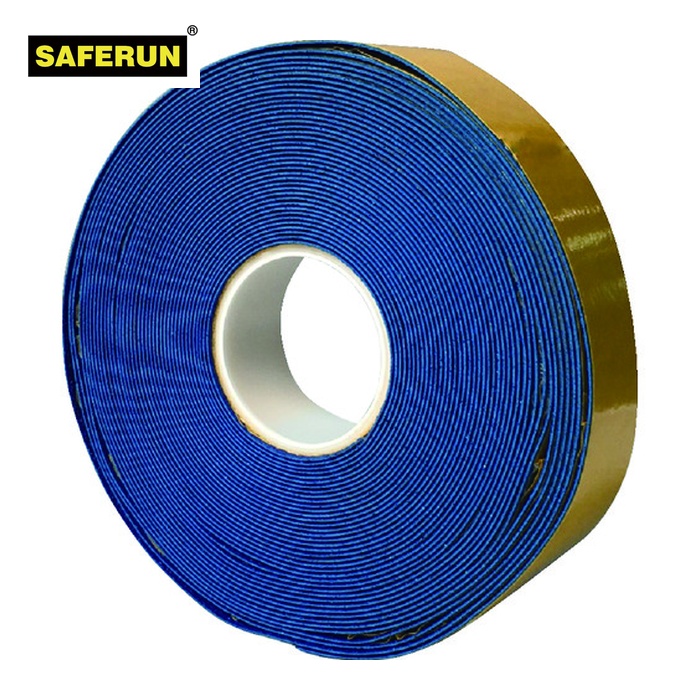 セーフラン SAFERUN 高耐久反射ラインテープ 50×2mm 20m 青 (1巻) 12373|工具ランドこだわり館