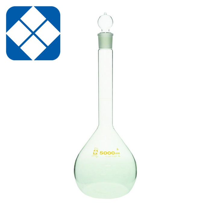 SIBATA 柴田科学 020060-50001 メスフラスコ スーパーグレード 5000mL (1本)｜工具ランドこだわり館