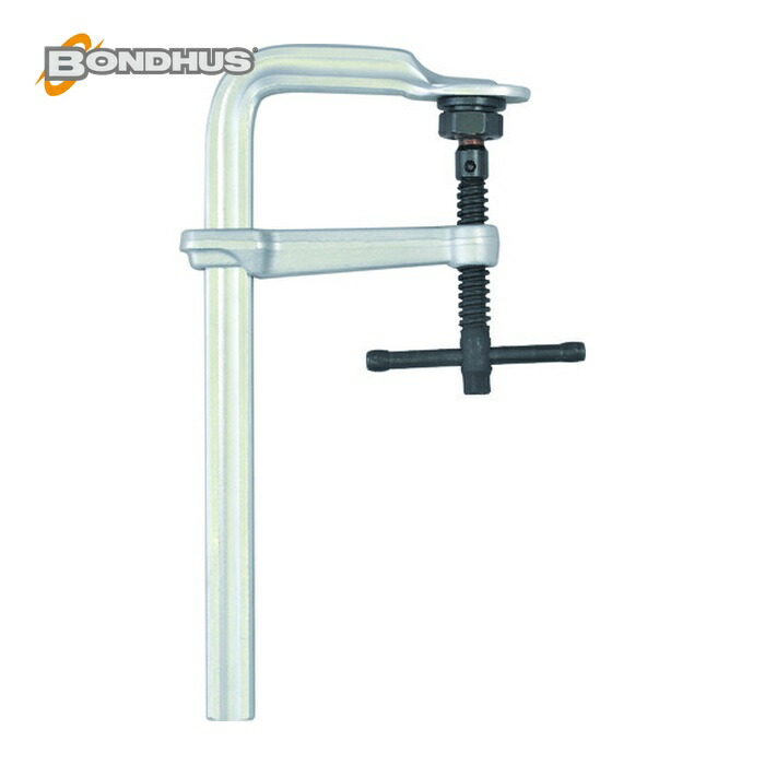 ボンダス BONDHUS 19020 L型クランプ(トミーバー中強力型) 最大口開き200mm×120mm (1丁)