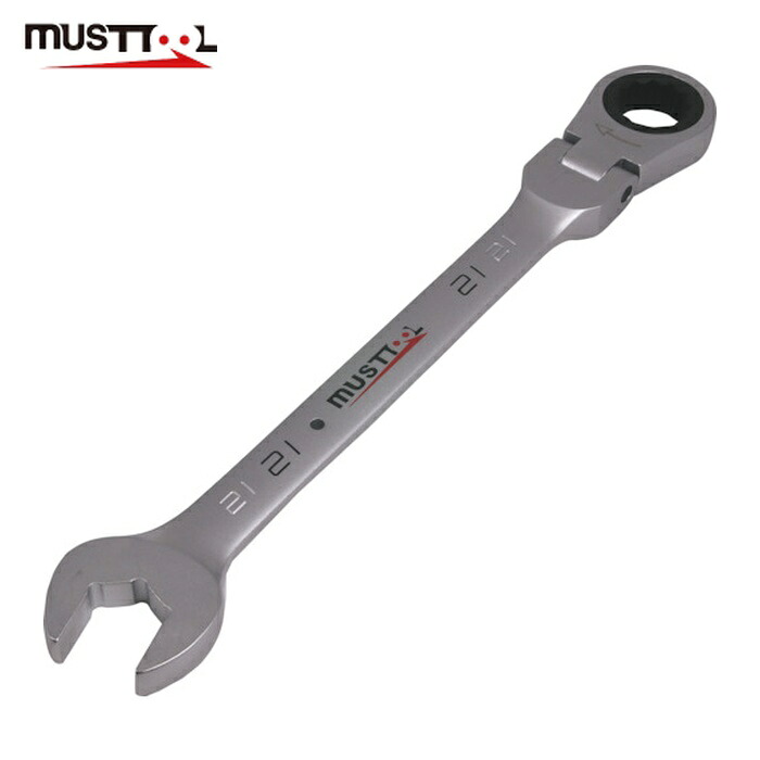 MUST TOOL マストツール 12363 シャークフレキギアレンチ 21mm MWS-F21 (1丁)