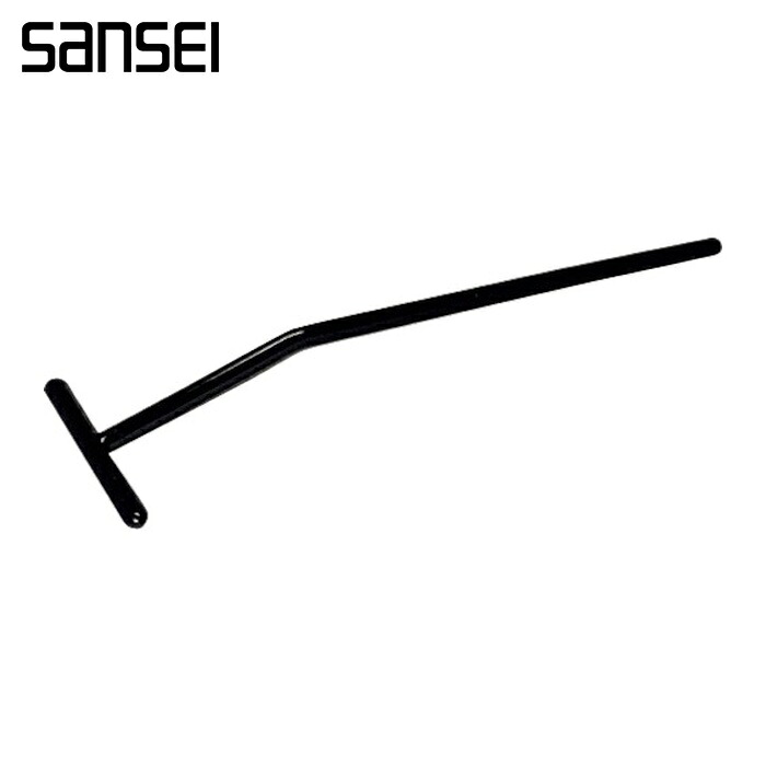 SANSEI コンラージ棒 T型 黒 (1箱) 05-001B