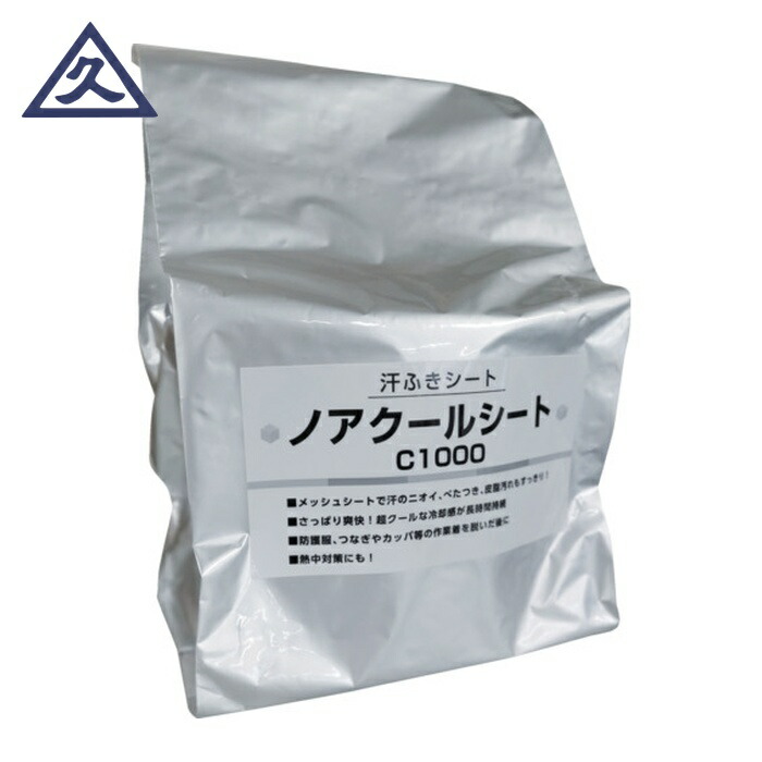 小津産業 ノア ノアクールシートC1000 詰替用 6袋入 (1箱) 107395