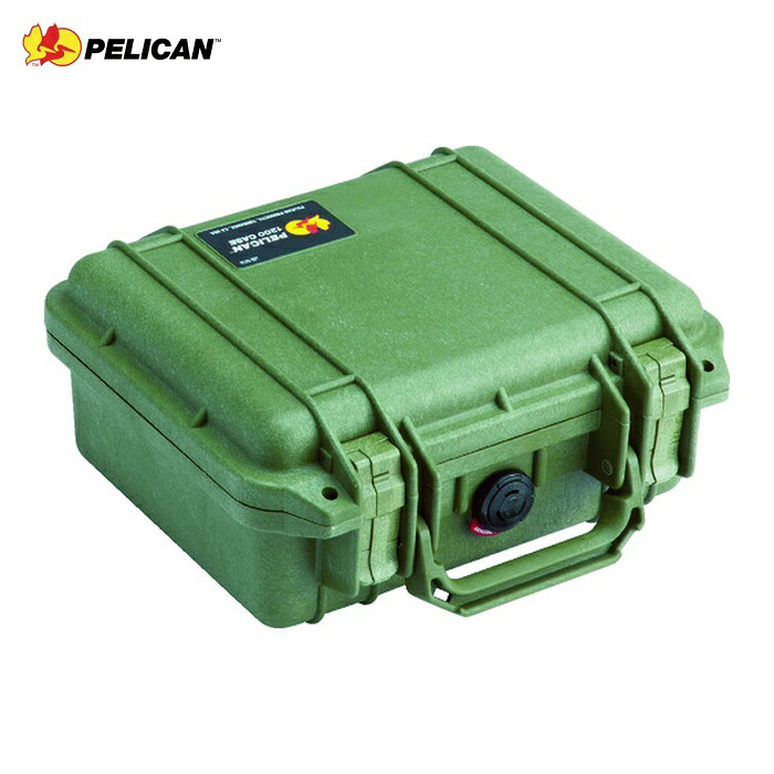 ペリカン PELICAN 1200-000-130 スモールケース 1200 OD 270&times;246&times;124 (1個)｜工具ランドこだわり館