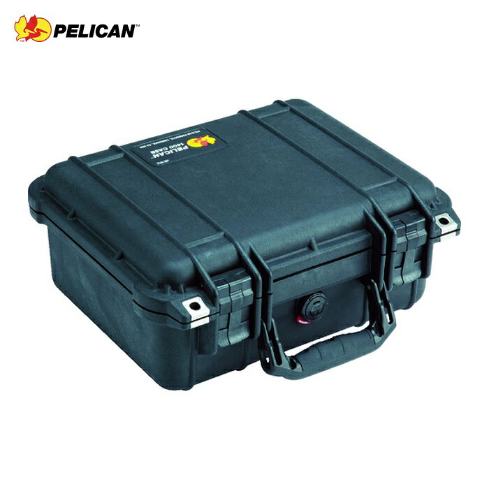 ペリカン PELICAN 1400-000-110 スモールケース 1400 黒 340&times;295&times;152 (1個)｜工具ランドこだわり館