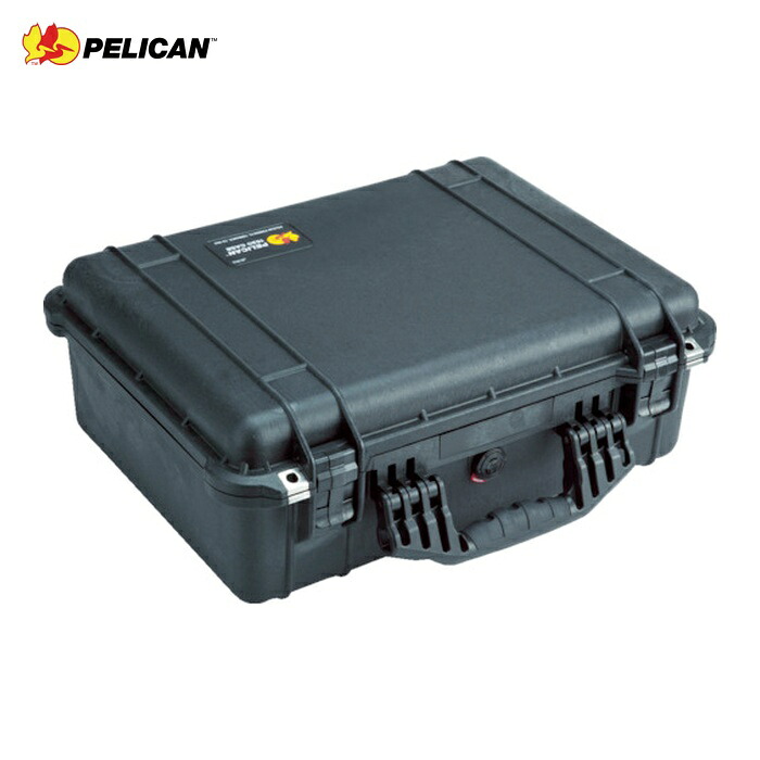 ペリカン PELICAN 1520-000-110 プロテクターツールケース ミディアムケース 1520 黒 502&times;401&times;188 (1個)｜工具ランドこだわり館