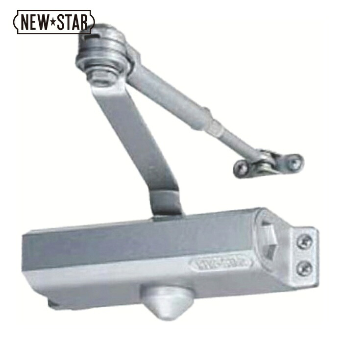 ニュースター NEW STAR 183-N01 ドアクローザー 183 シルバーN-01 (1台)