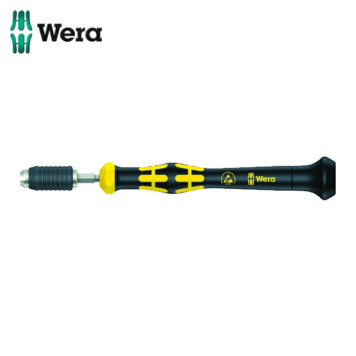 Wera ヴェラ 74800 1460 クラフトフォーム マイクロESDトルクドライバー (1本)