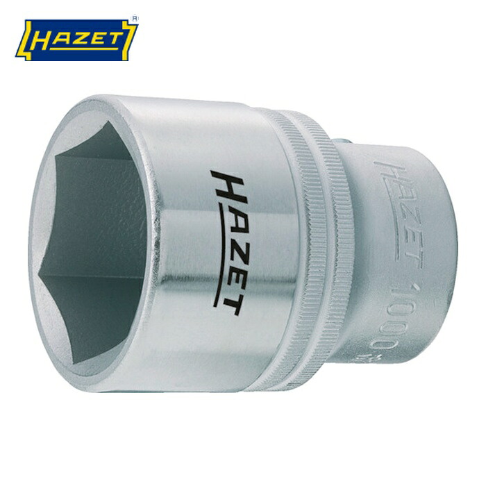 ハゼット HAZET 1000-27 ソケットレンチ(6角タイプ・差込角19mm・対辺27mm) (1個)