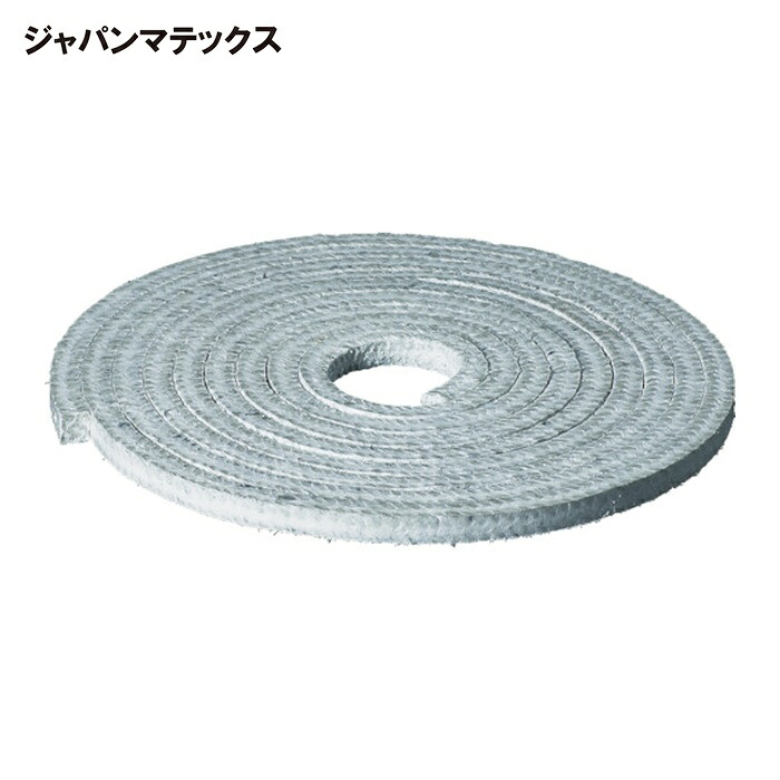 Matex ジャパンマテックス 1525-9.5-3M 機器用グランドパッキン 幅9.5mm×長さ3m×高さ9.5mm (1巻)