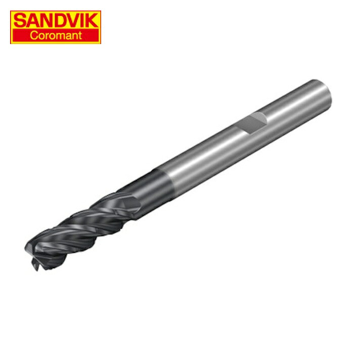 サンドビック SANDVIK 1K354-0800-200-XD (1730) コロミルDura原則として産業用超硬エンドミル(732) (1本)
