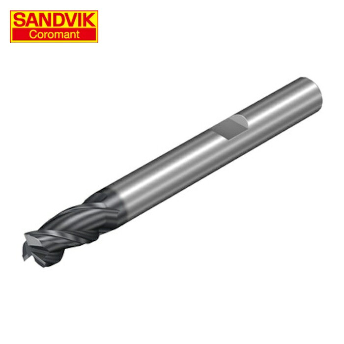 サンドビック SANDVIK 1K333-0600-XB (1730) コロミルDura原則として産業用超硬エンドミル(732) (1本)