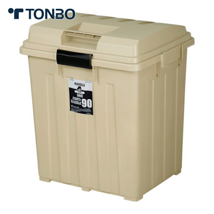 トンボ TONBO 連結ハンドルペール90 カーキ (1個) 2059