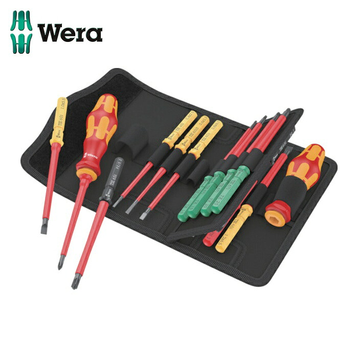 Wera ヴェラ 6611 差替式クラフトフォームコンパクト VDE 17 汎用 1 カテゴリー化取り合わせ (1S)