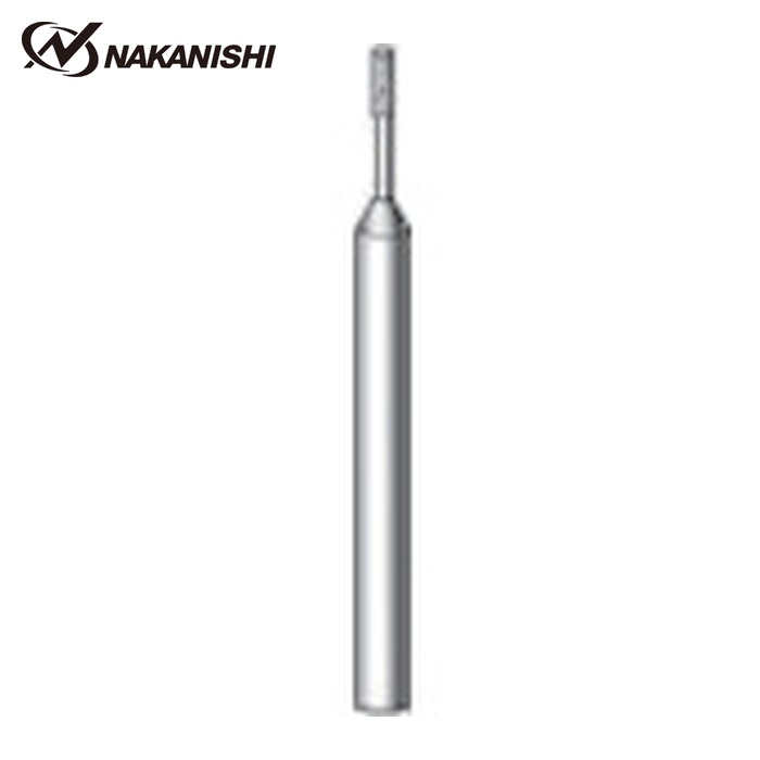 ナカニシ 11032 電着ダイヤモンドバー 5本入 円筒型 φ0.8×2×軸φ1.6 #280 (1Pk)