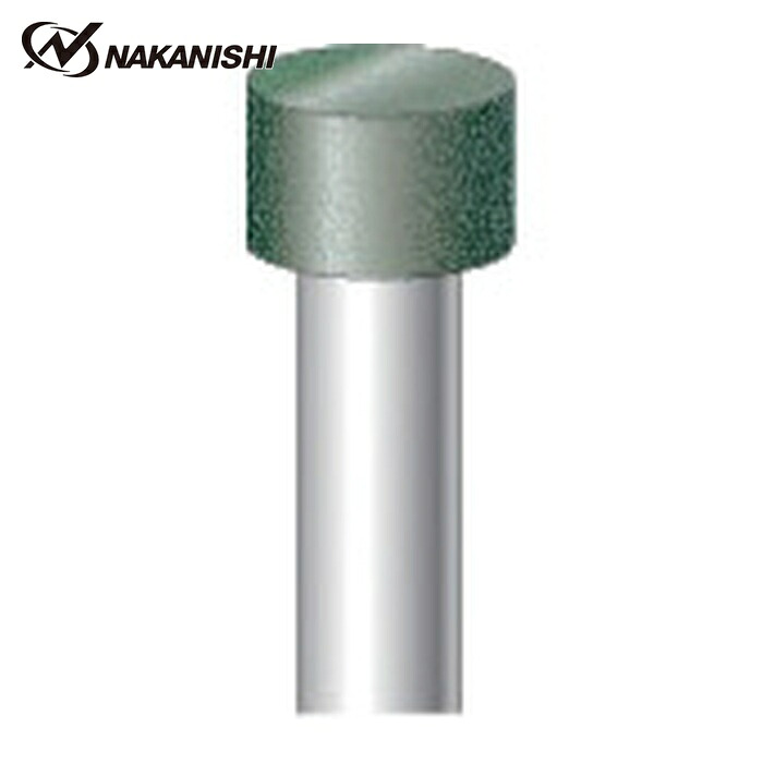 ナカニシ 15105 レジンボンドダイヤバー 円筒型 φ10×6×軸φ6 #170 (1本)|工具ランドこだわり館