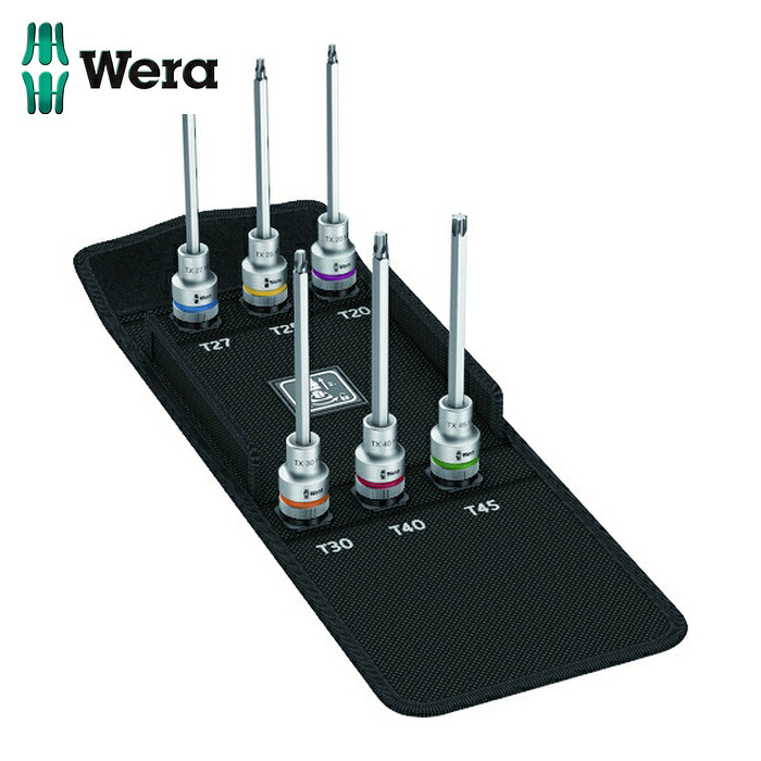 Wera ヴェラ 4211 8767 C HF 1/2 トルクス6点仕掛ける (1S) ソケットレンチ用ソケット-締付工具-手動工具
